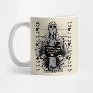 Jason Mug Shot Mug